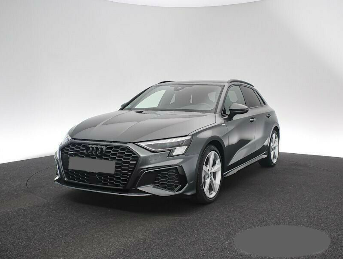 AUDI A3 SPortback 40 TFSI quattro S-Line | předváděcí auto | skladem | od autorizovného prodejce | šedá metalíza | super cena | onlne nákup | online prodej | autoibuy.com